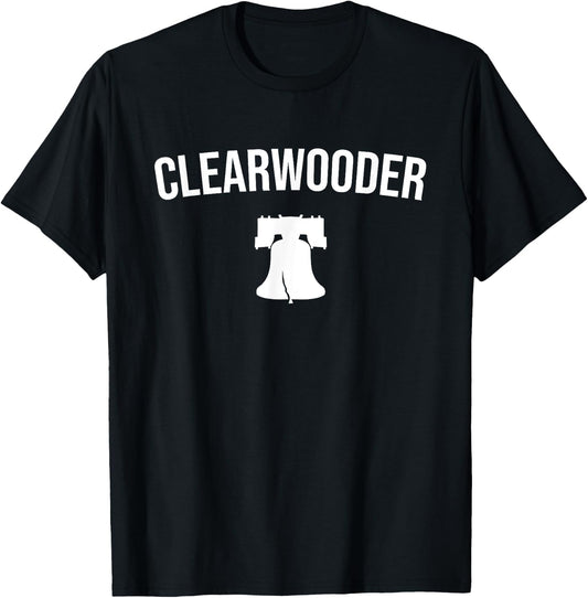 Clearwooder Florida Clearwater Funny Philadelphia Small T-Shirt - T-Shirt | Black