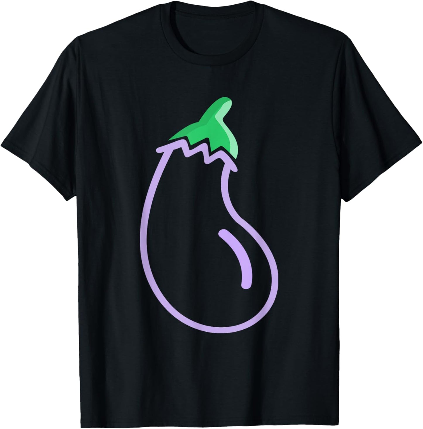 Eggplant costume Vegetable Vegan Adult Women Men Kids T-Shirt - T-Shirt | Black