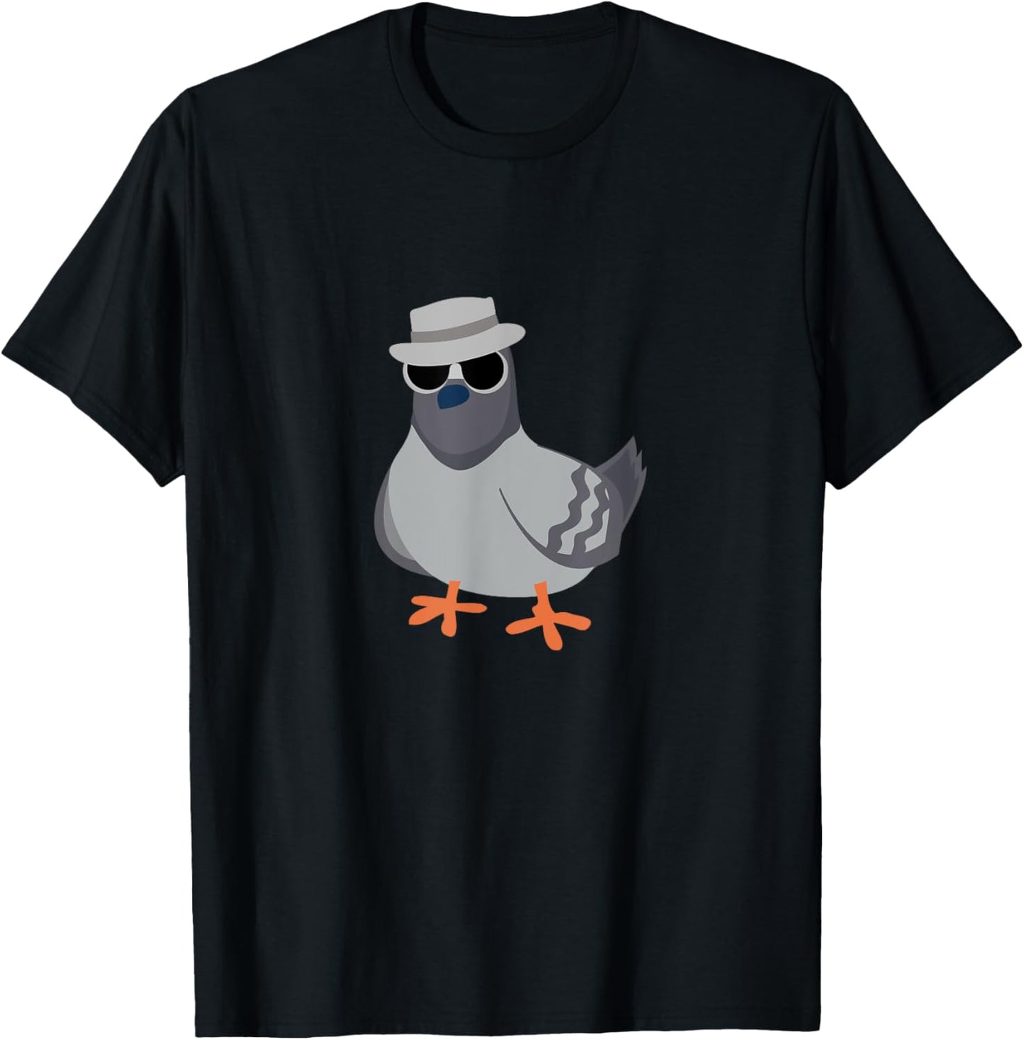 Cool Pigeon Design for Pigeon Lovers T-Shirt - T-Shirt | Black