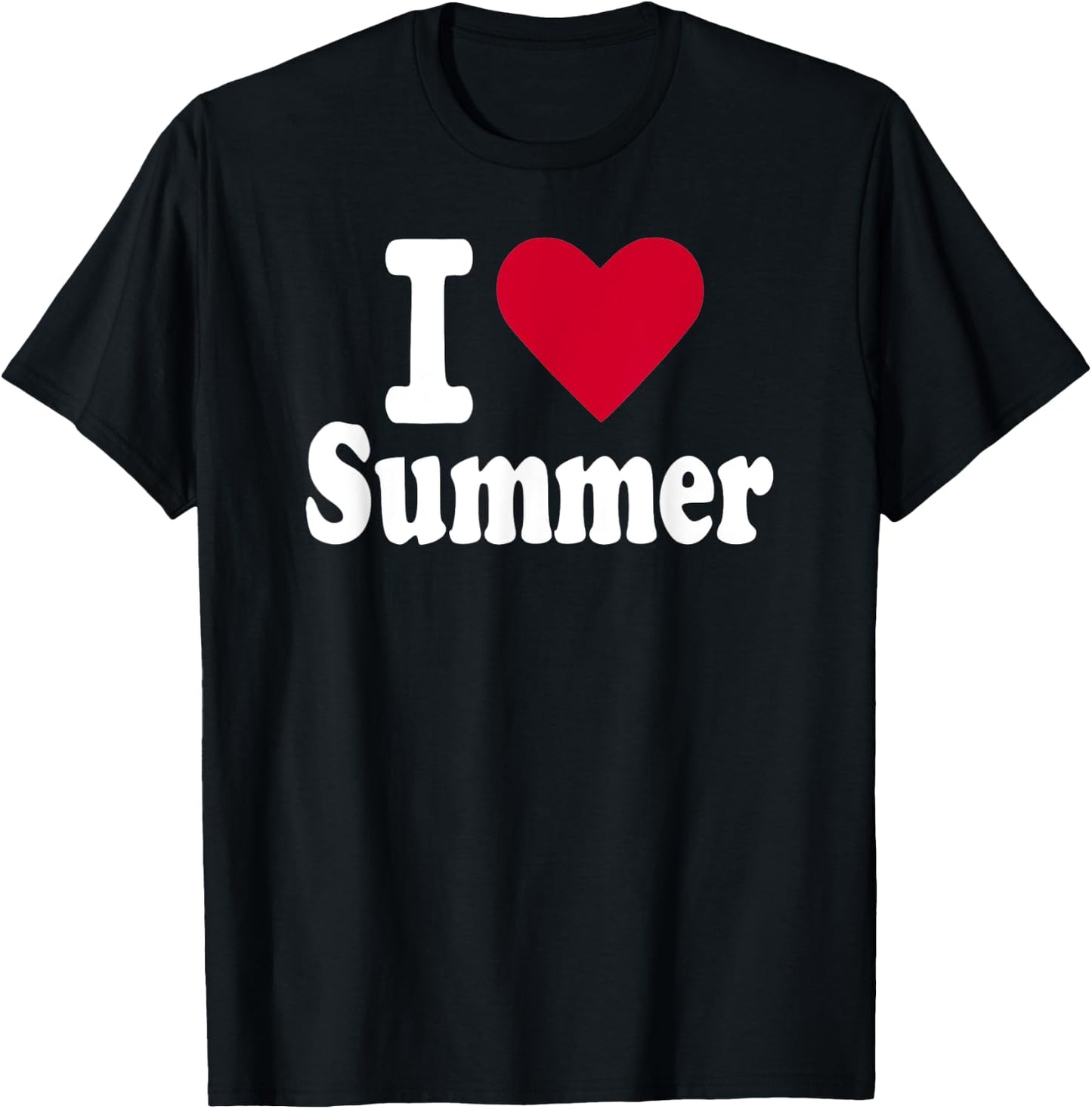 I love summer T-Shirt - T-Shirt | Black