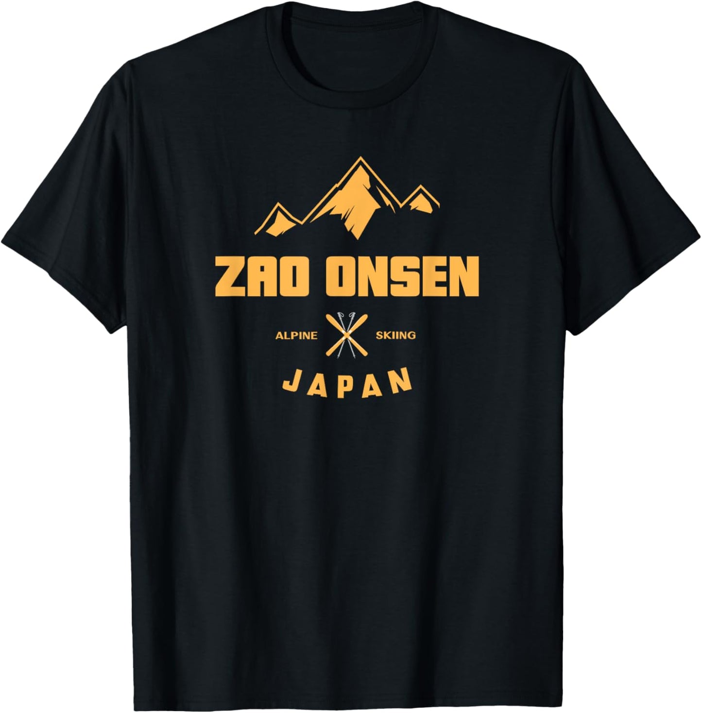 Zao Onsen Japan T-Shirt - T-Shirt | Black