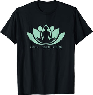 Yoga Instructor Trainer | Teacher Namaste Yoga Women T-Shirt - T-Shirt | Black
