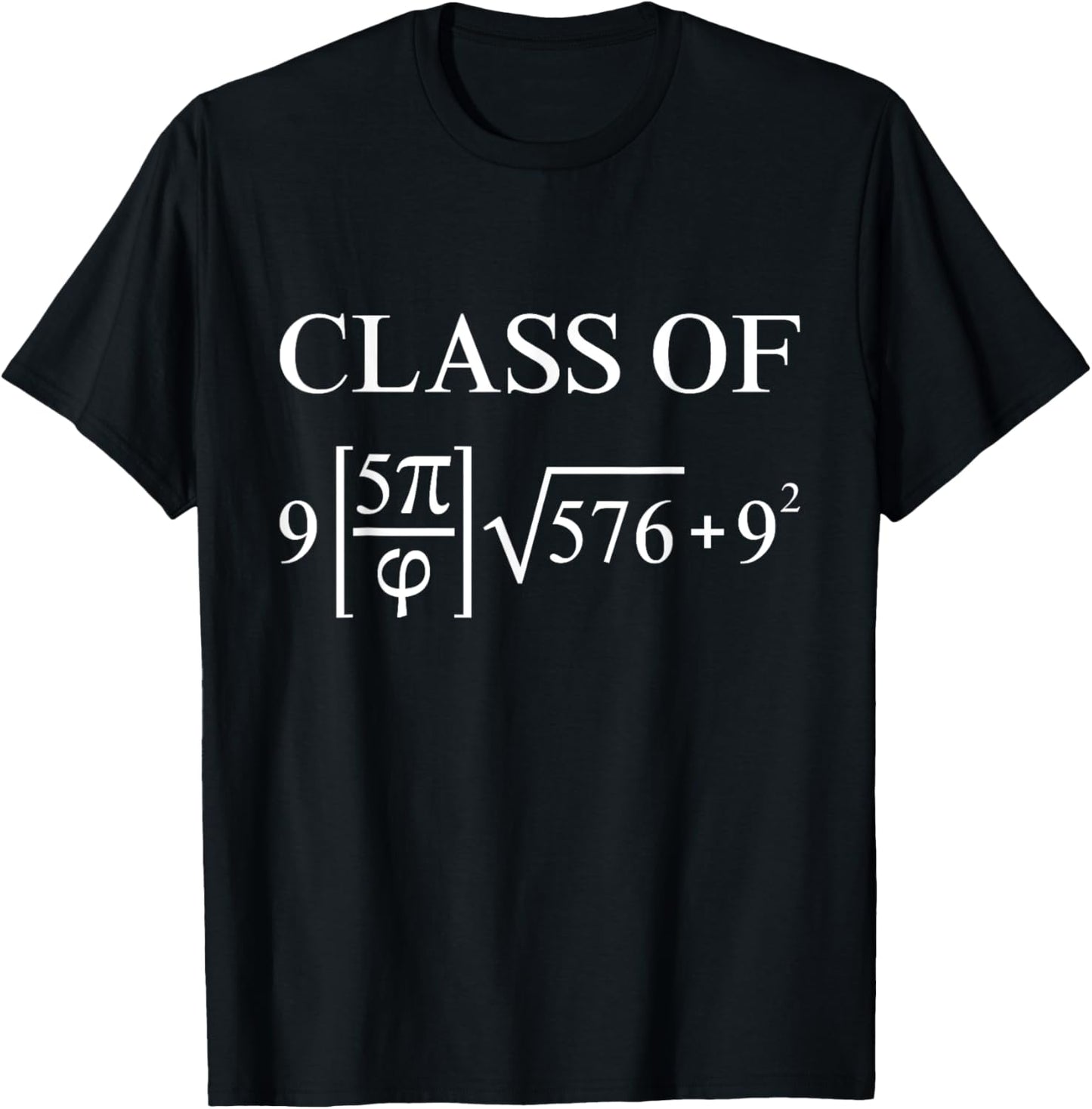 Class of 2025 math equation geek graduation teacher nerd Women T-Shirt - T-Shirt | Black