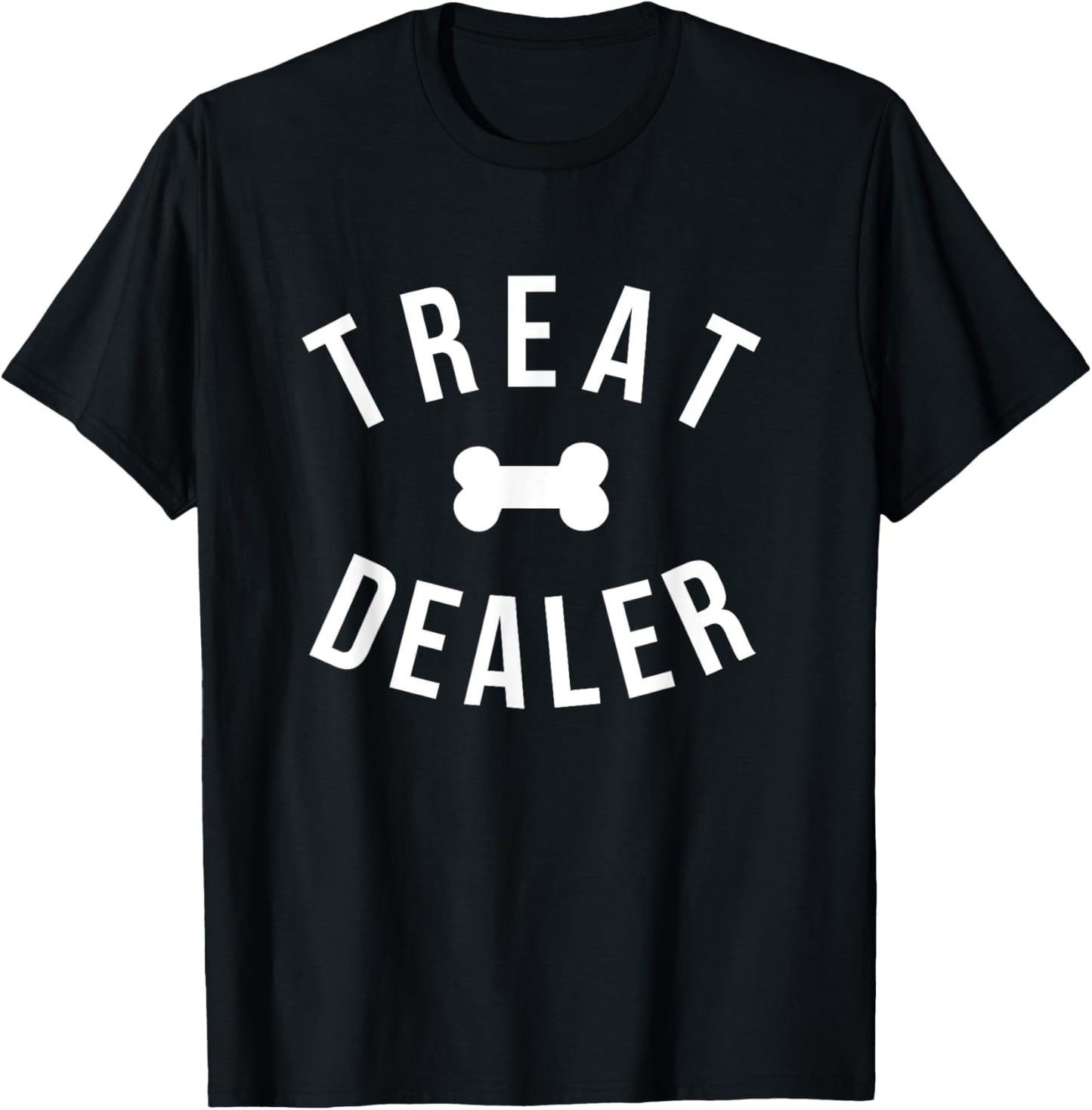 Dog Treat Dealer Cute Dog Bone Design for Trainers Women T-Shirt - T-Shirt | Black