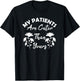 Pediatrics PEDS Nurse RN Funny Flowers Health Care Coworker T-Shirt - T-Shirt | Black