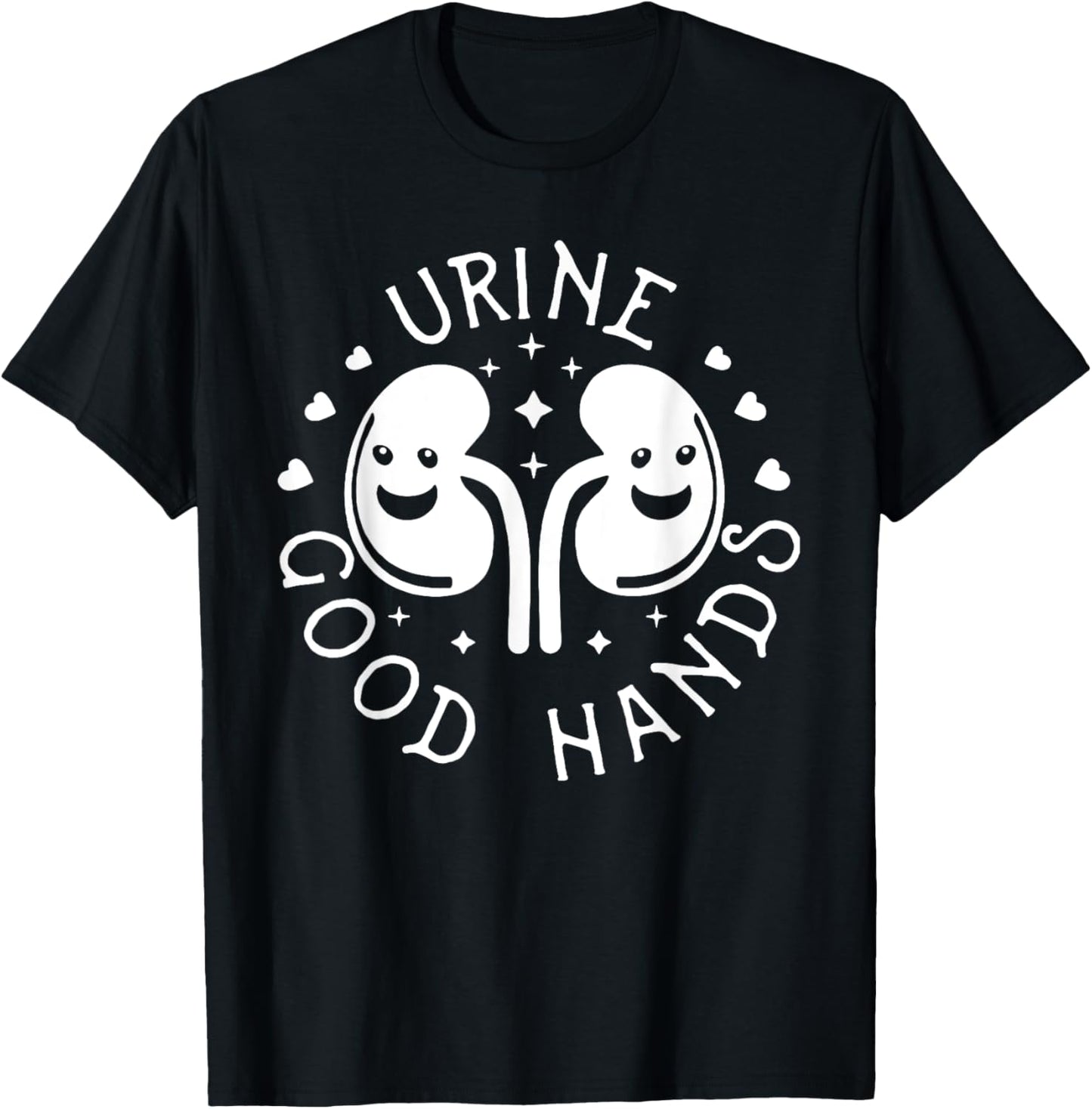 Urine good hand Funny design T-Shirt - T-Shirt | Black