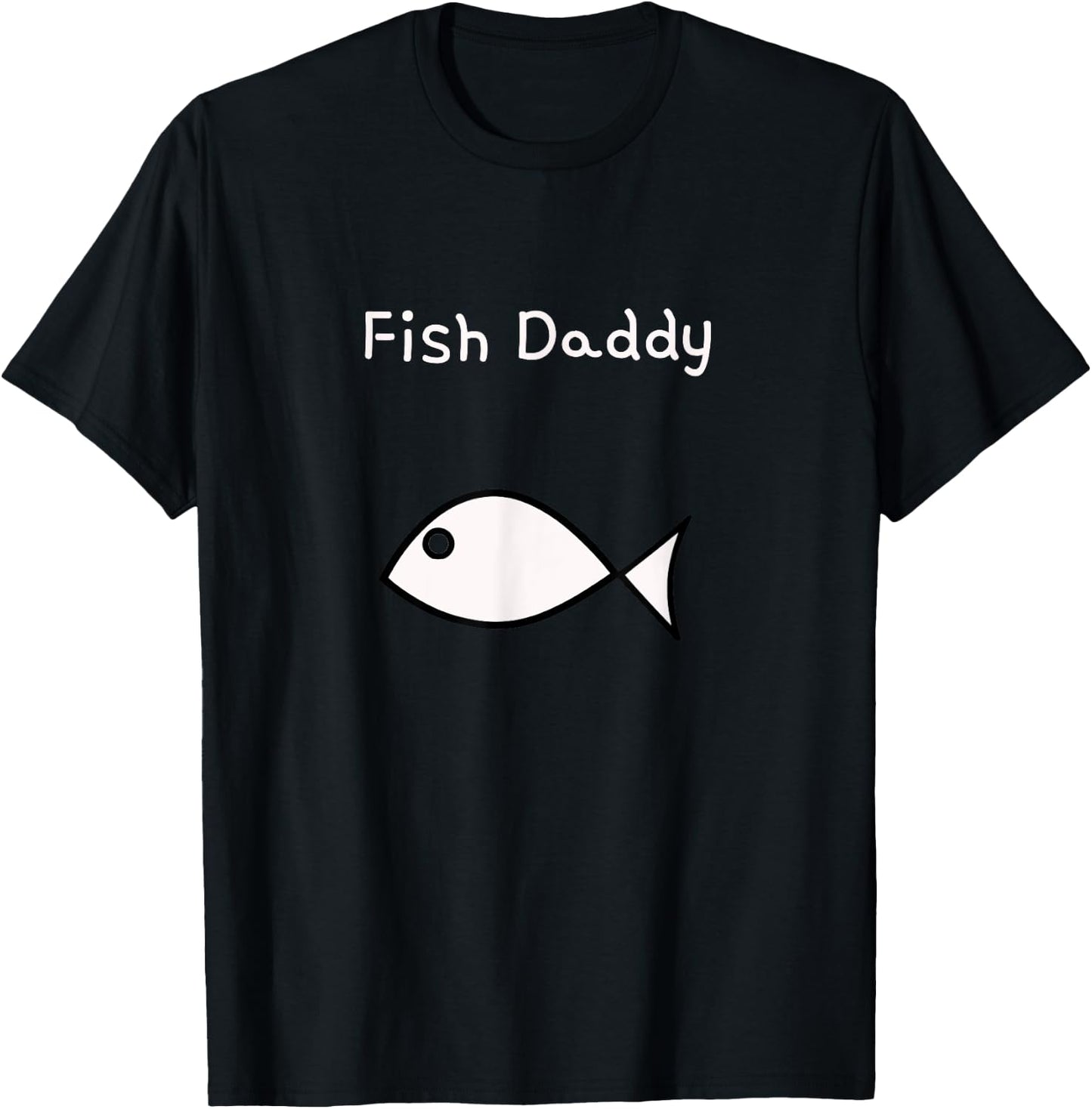 Fish Daddy T-Shirt - T-Shirt | Black