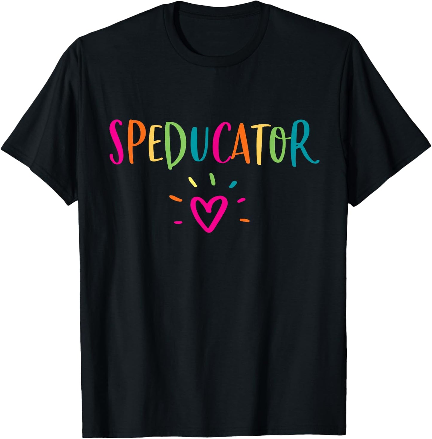 Speducator Shirt Special Education Teacher Sped Ed Gift T-Shirt - T-Shirt | Black