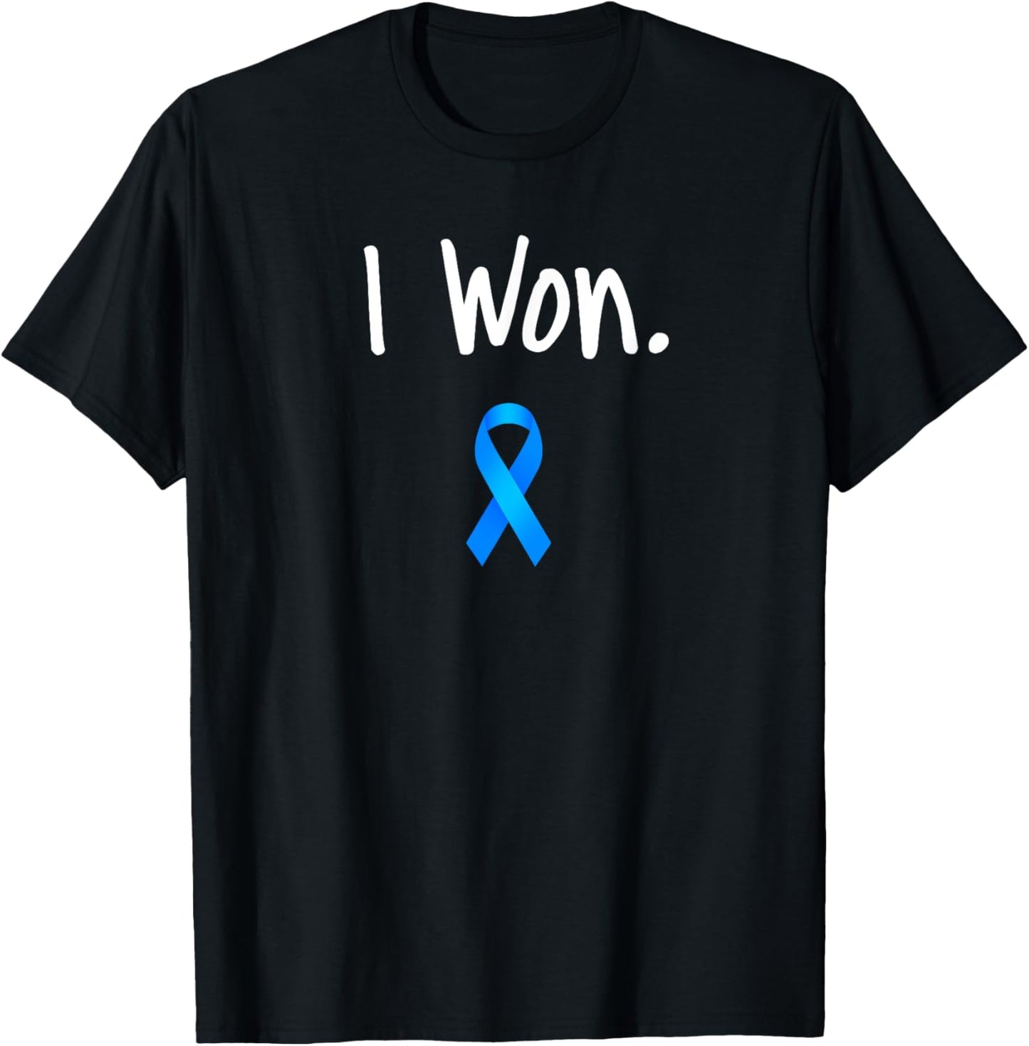 Prostate Survivor, I Won Prostate Awareness T-Shirt - T-Shirt | Black