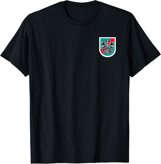 20th Special Forces Group Veteran 20th SFG 4th of July T-Shirt - T-Shirt | Black