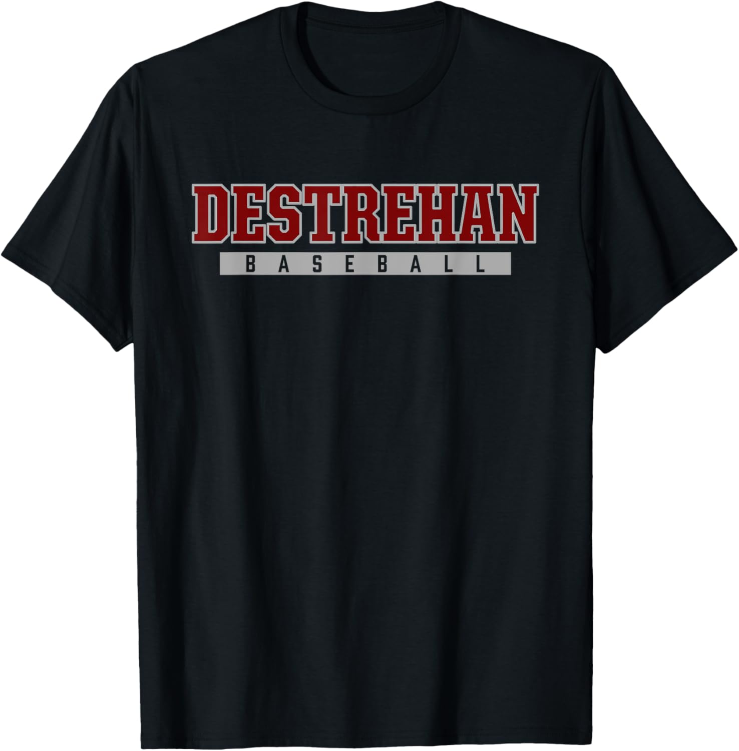 Destrehan High School Baseball T-Shirt - T-Shirt | Black