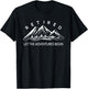 Retired Let The Adventures Begin Mountain T-Shirt - T-Shirt | Black