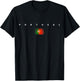 Portugal Flag Pride Vintage/Retro Soccer Football T-Shirt - T-Shirt | Black