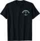 Jacksonville Florida USA Fishing Design T-Shirt - T-Shirt | Black
