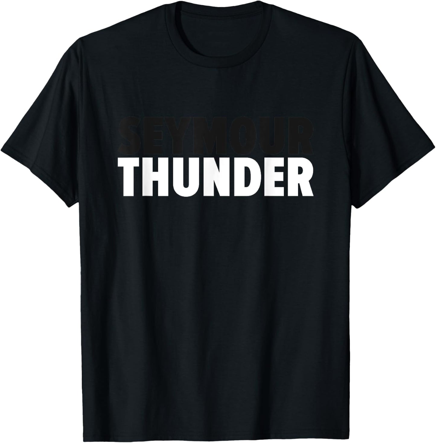 Seymour Thunder Bold T-Shirt - T-Shirt | Black