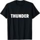 Seymour Thunder Bold T-Shirt - T-Shirt | Black