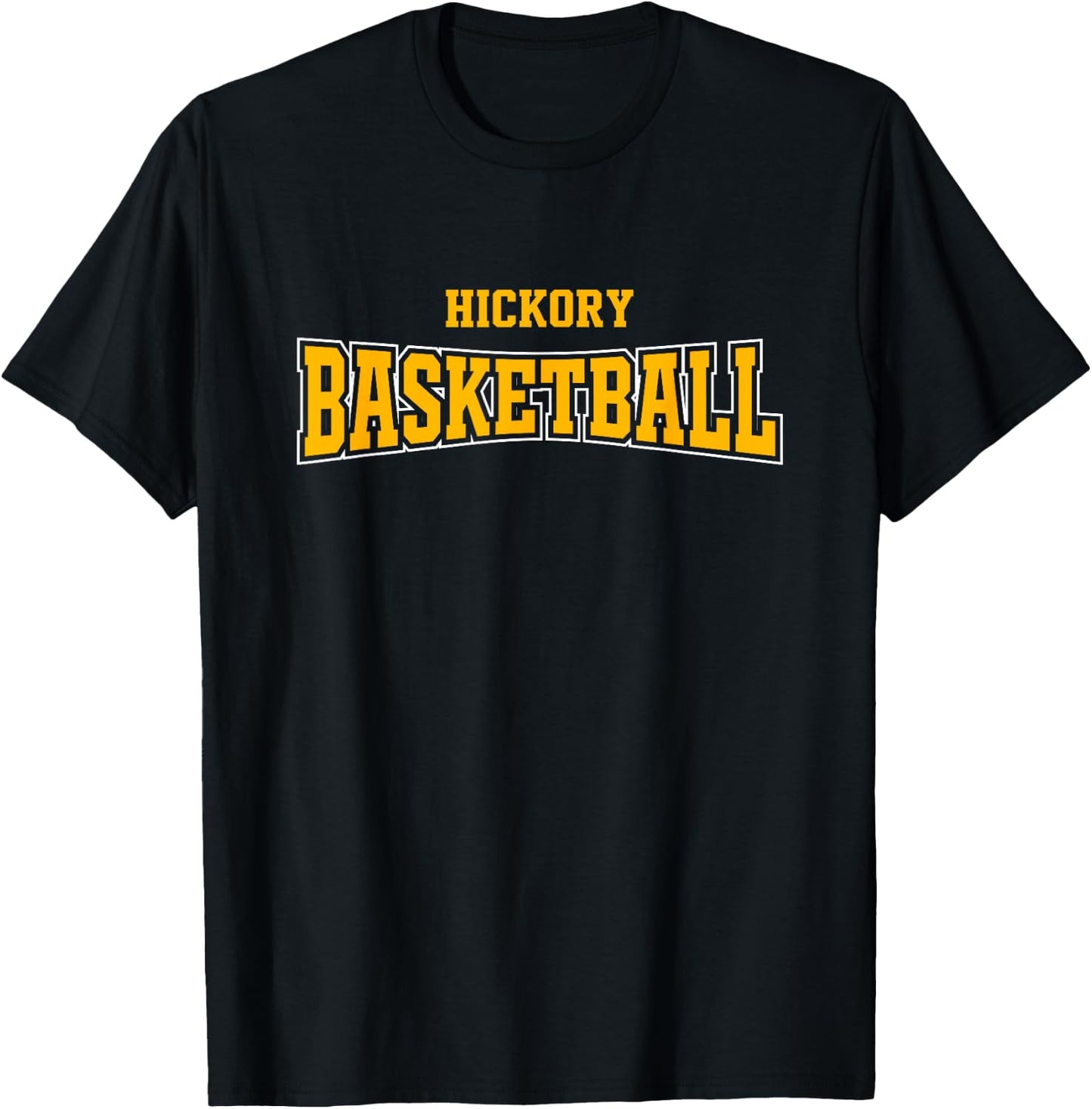 Hickory High School Basketball Warp HS T-Shirt - T-Shirt | Black