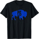 BFLO Buffalo NY Blue Graphic T-Shirt - T-Shirt | Black