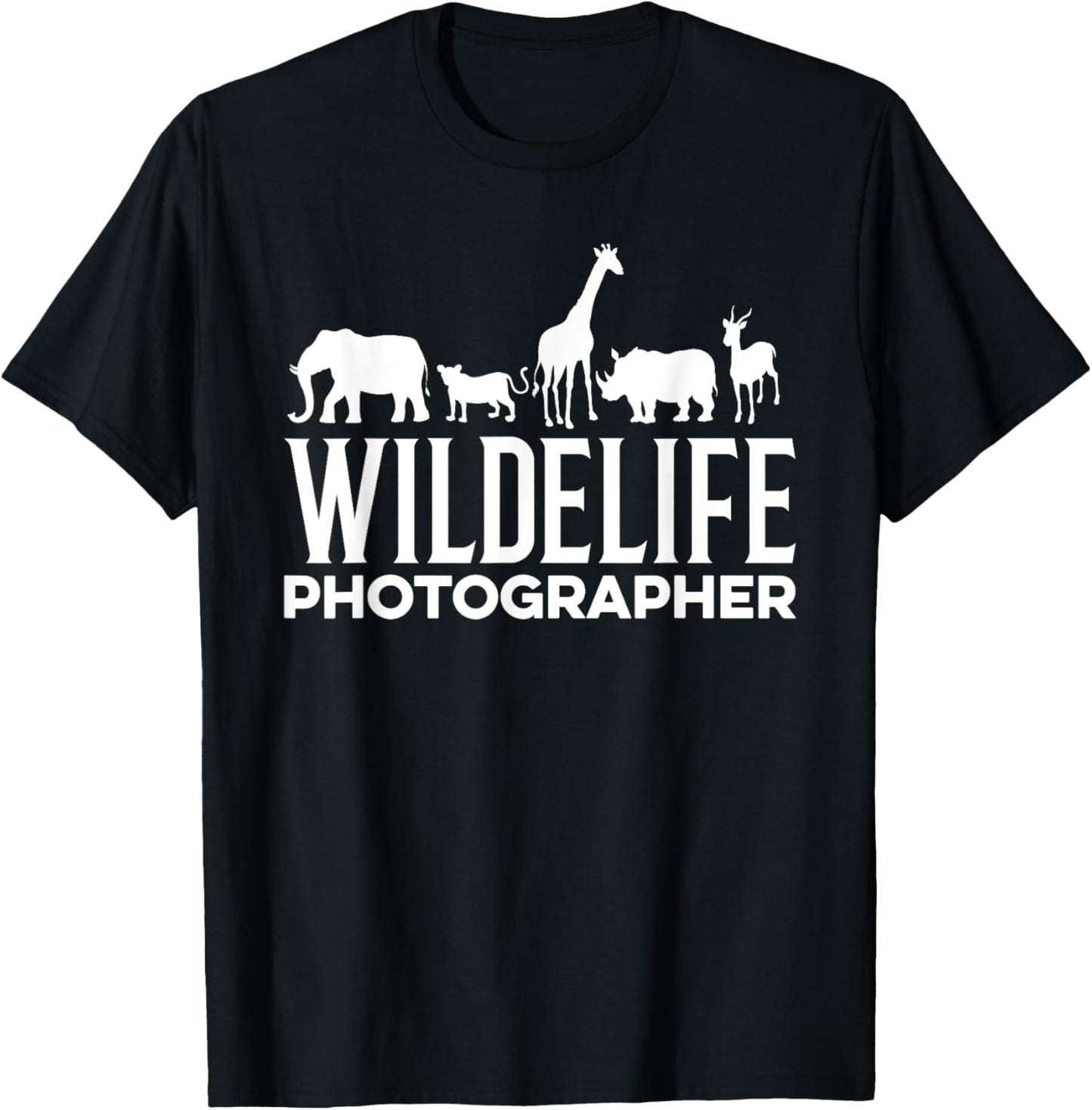 Wildlife Photographer Wildlife Photographer T-Shirt - T-Shirt | Black