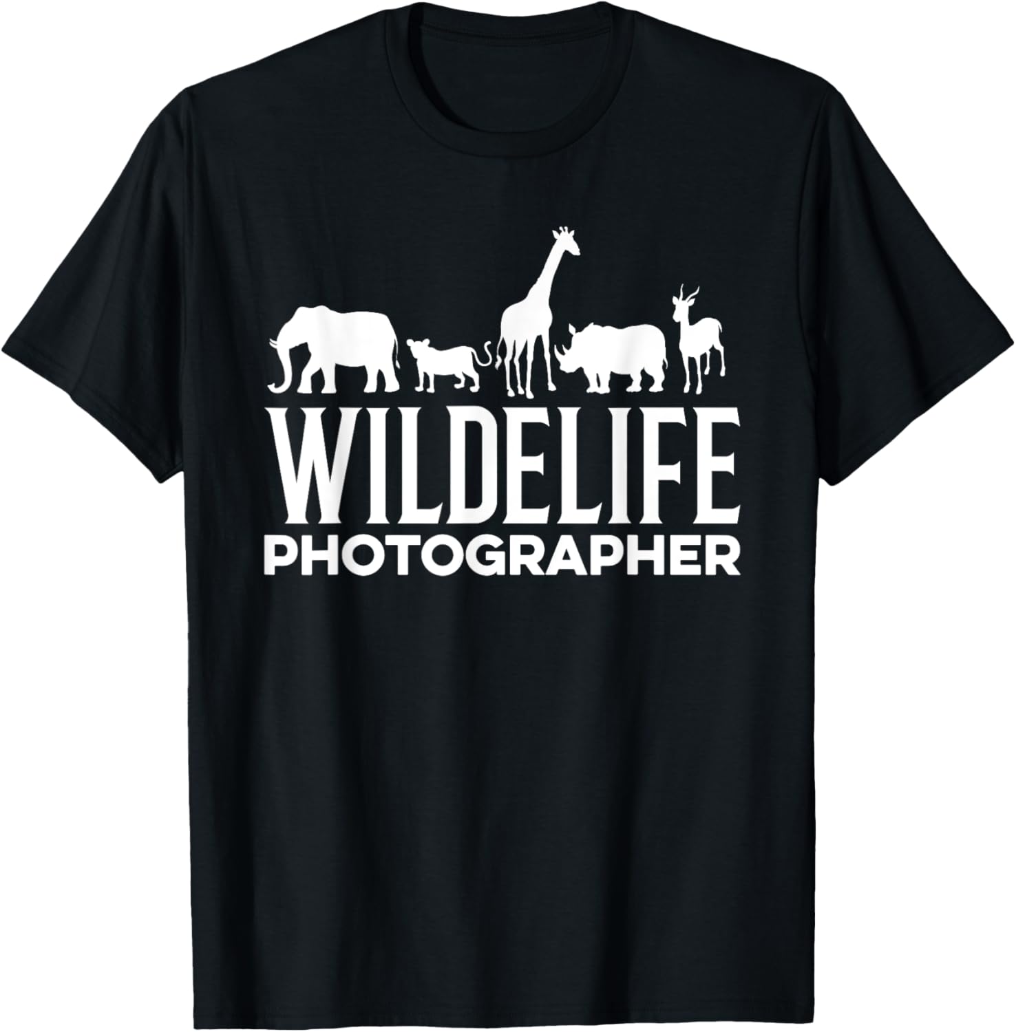 Wildlife Photographer Wildlife Photographer T-Shirt - T-Shirt | Black