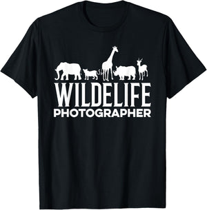 Wildlife Photographer Wildlife Photographer T-Shirt - T-Shirt | Black