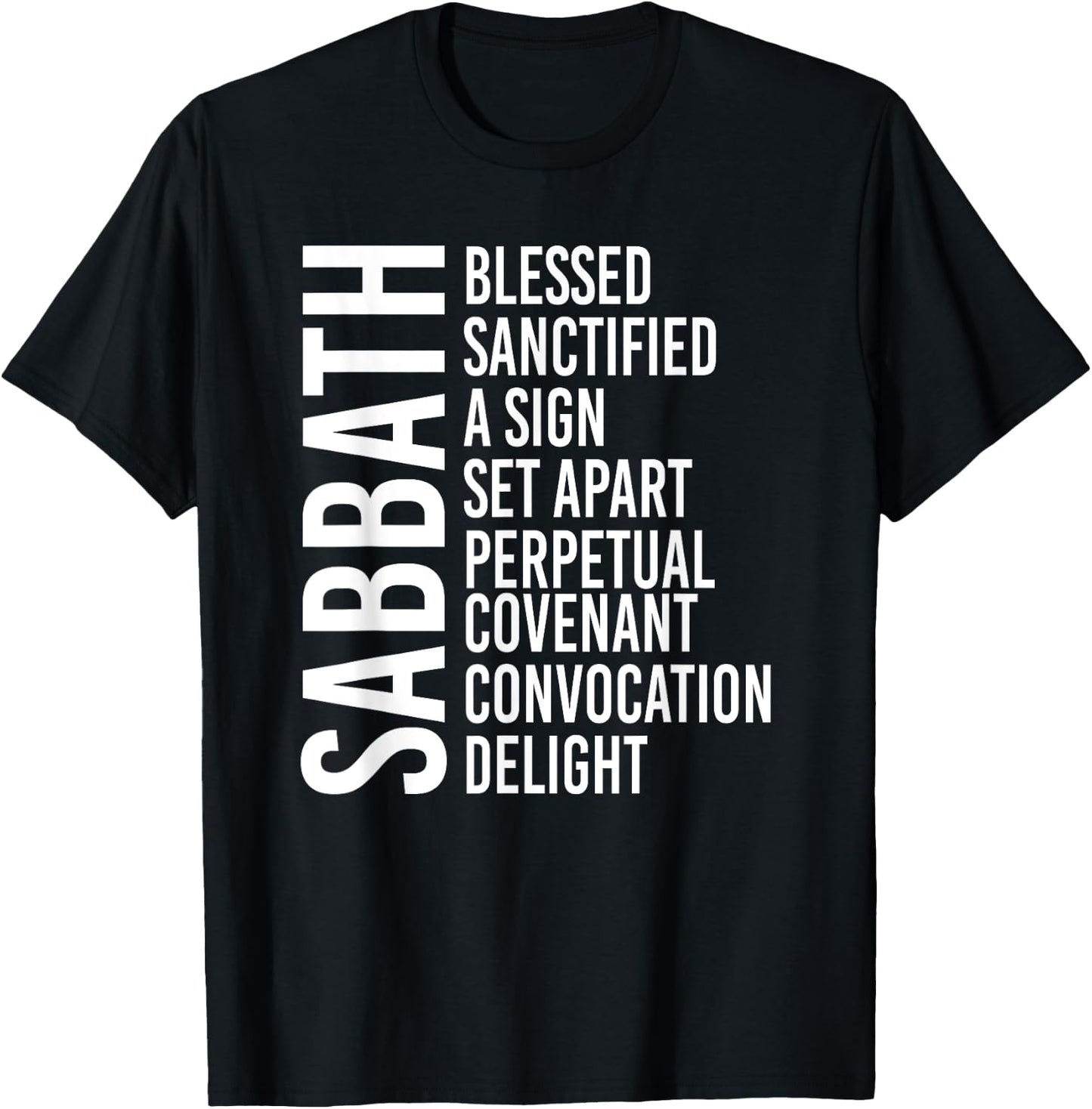 Sabbath Commandment T-Shirt - T-Shirt | Black