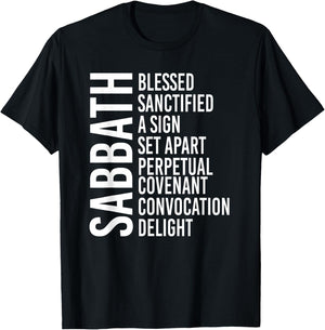 Sabbath Commandment T-Shirt - T-Shirt | Black