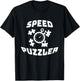Speed Puzzler Jigsaw Puzzle Competition T-Shirt - T-Shirt | Black