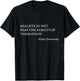Dostoevsky Realists Quote Quote Teacher Writer T-Shirt - T-Shirt | Black