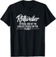 Rottweiler Dog Of Coolest People - Rottweiler Lover Shirt T-Shirt - T-Shirt | Black