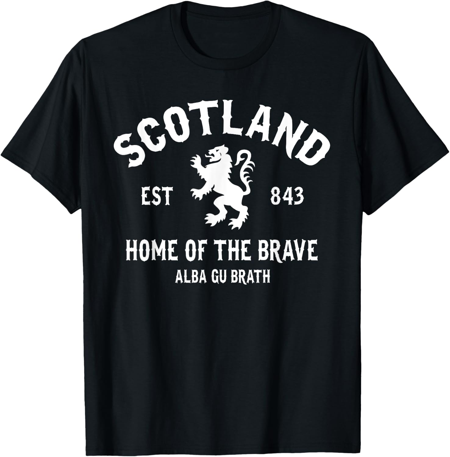Scottish Ancestry T Shirts Scotland Shirts & T-Shirt - T-Shirt | Black