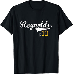 Bryan Reynolds Vintage Gameday T-Shirt - T-Shirt | Black