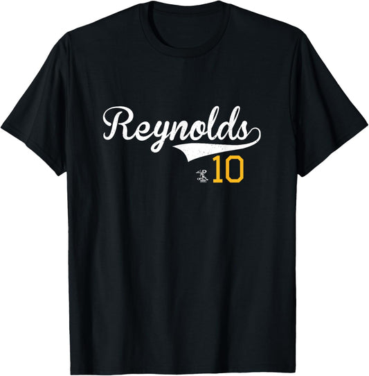 Bryan Reynolds Vintage Gameday T-Shirt - T-Shirt | Black