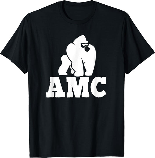 AMC - Apes Together Strong - Stock Hodl To The Moon T-Shirt - T-Shirt | Black