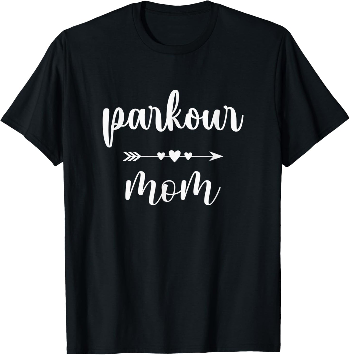 Parkour Mom Running Lovers Freerunning Mom Gift T-Shirt - T-Shirt | Black