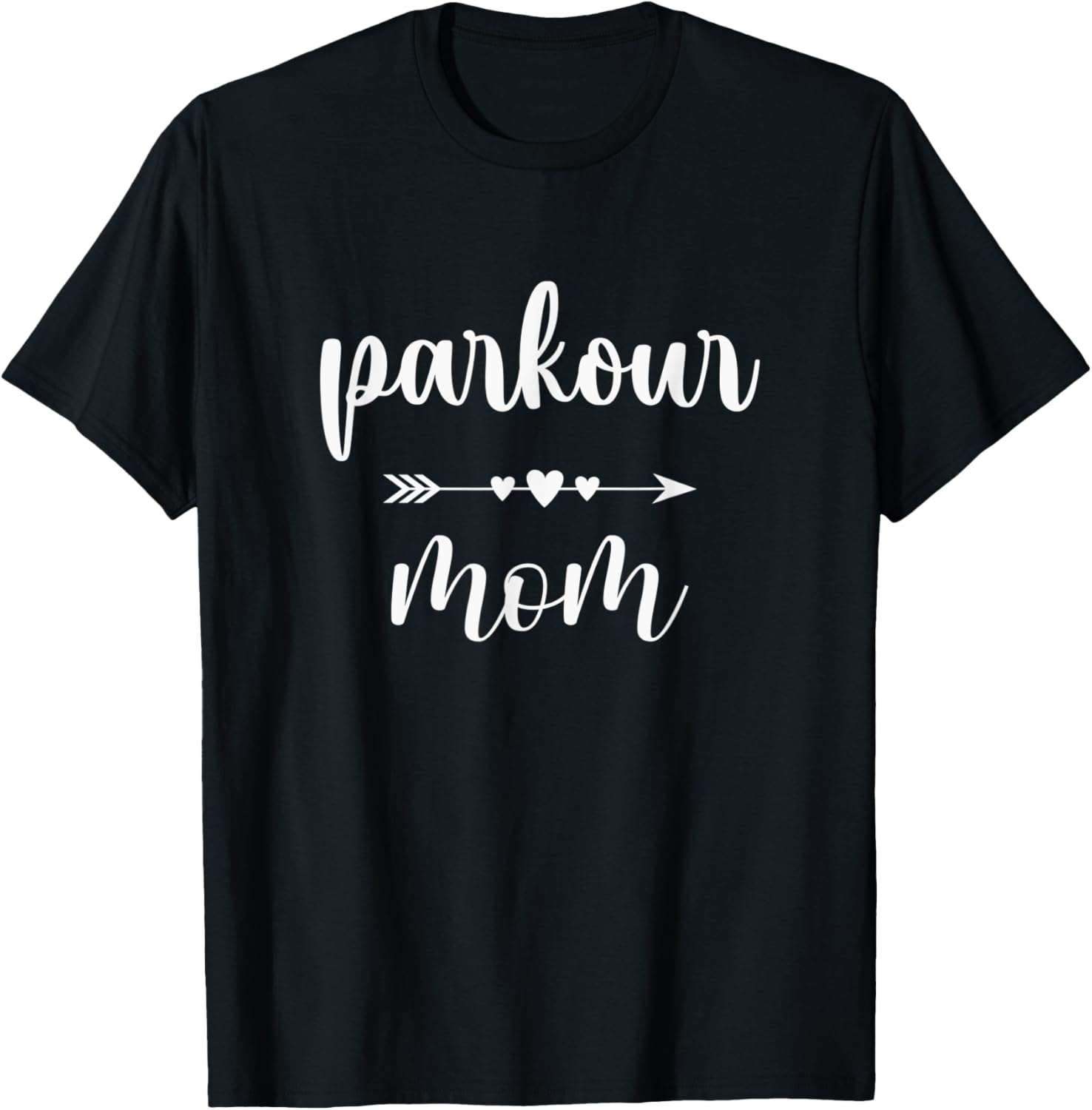 Parkour Mom Running Lovers Freerunning Mom Gift T-Shirt - T-Shirt | Black