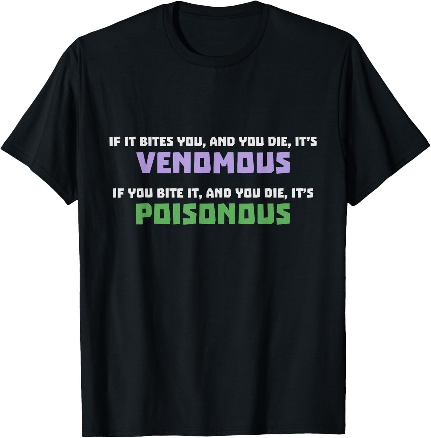 Herpetologist Shirt - If It Bites You T-Shirt - T-Shirt | Black