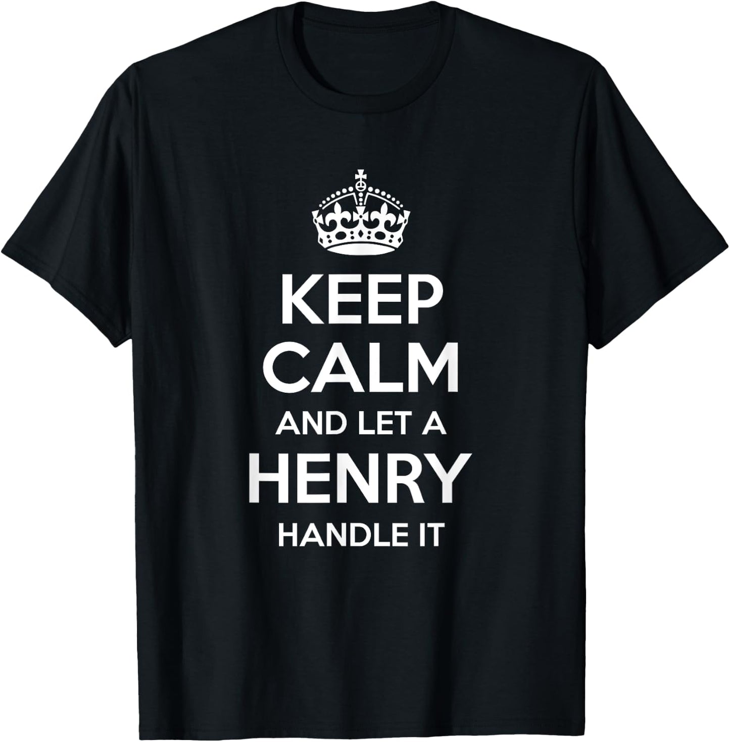 HENRY Funny Surname Family Tree Birthday Reunion Gift T-Shirt - T-Shirt | Black