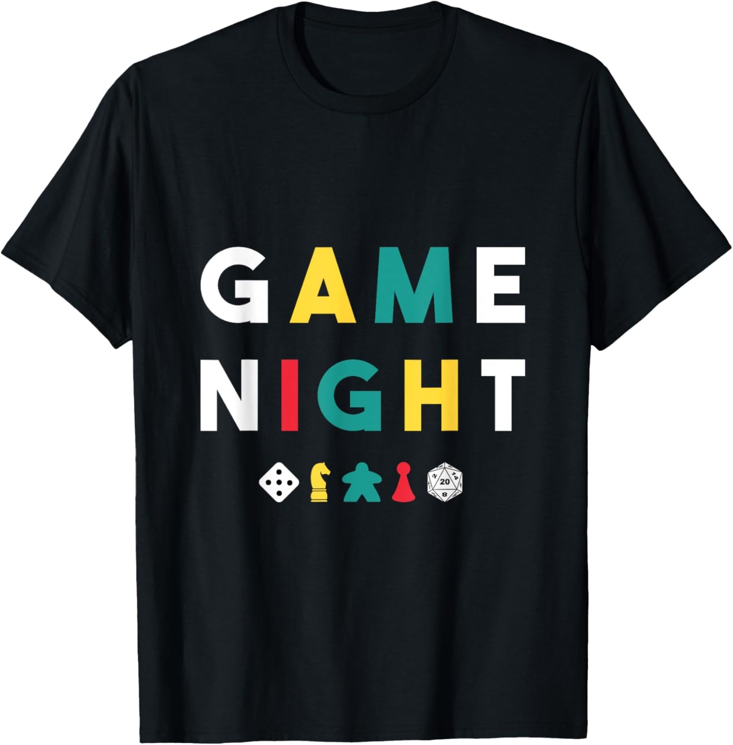 Funny Game Night Host T-Shirt - T-Shirt | Black