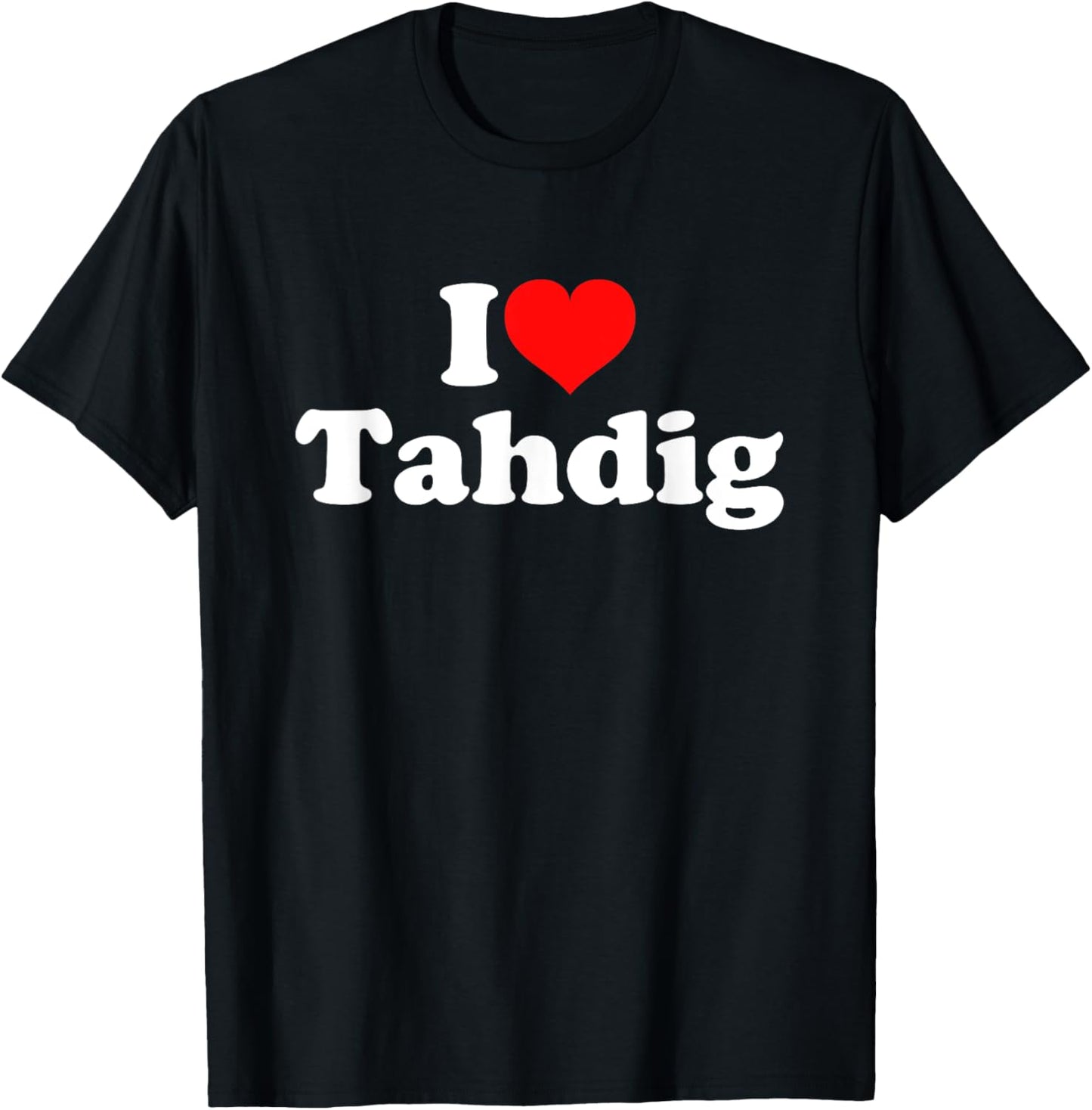 I Love Tahdig T-Shirt - T-Shirt | Black