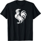 Rooster Country Decor Chicken Gallo Farm T-Shirt - T-Shirt | Black