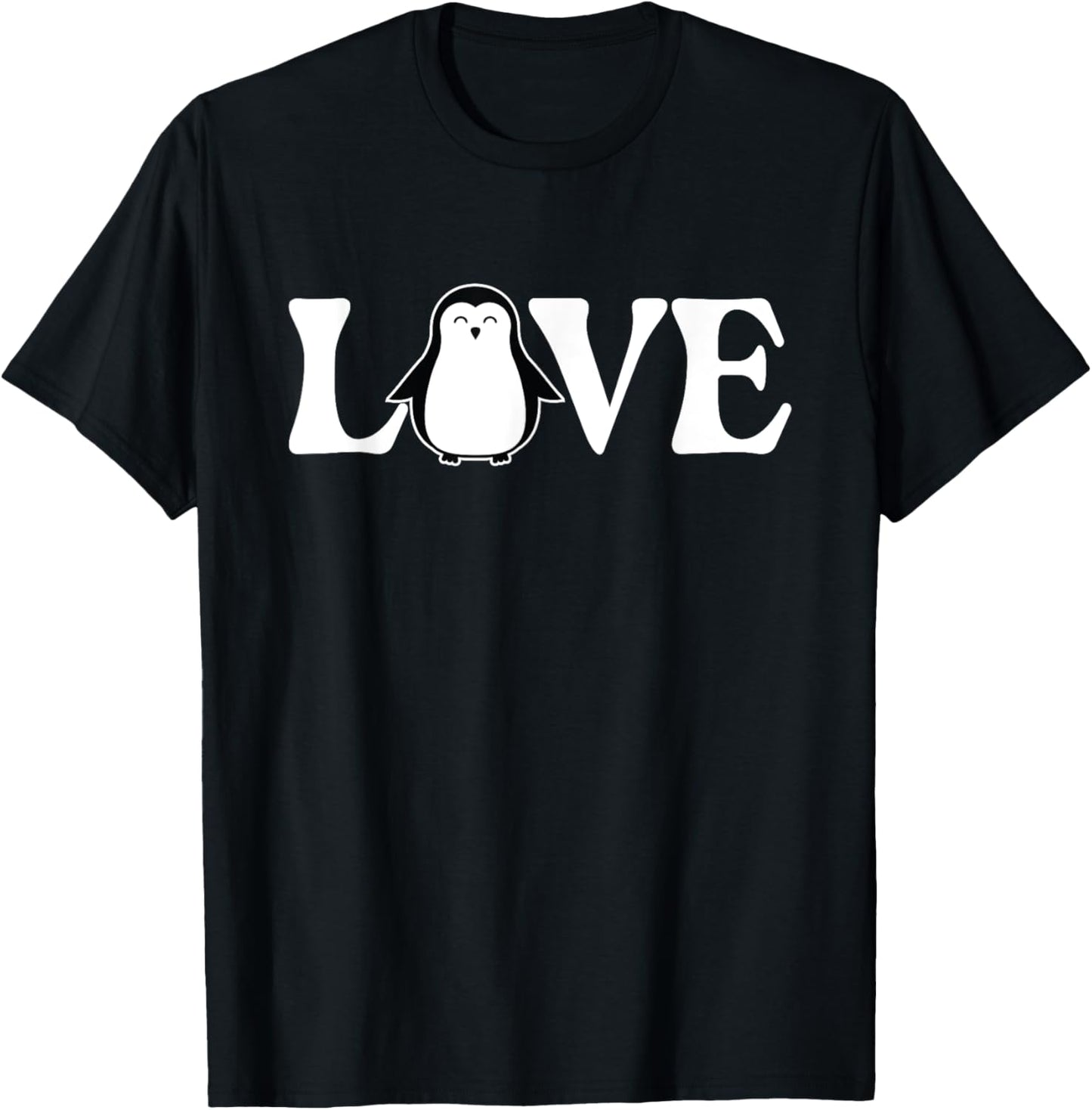 Love Penguins - Penguin Lover Bird Watcher Aquatic Bird T-Shirt - T-Shirt | Black