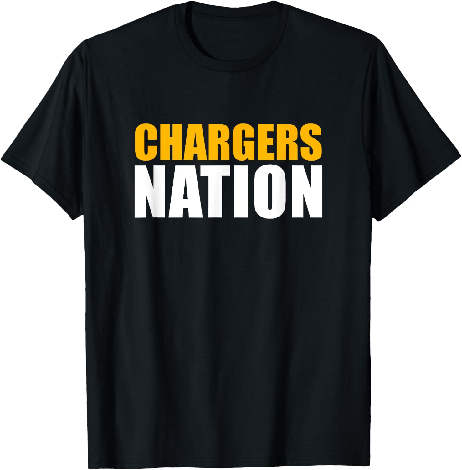Spotswood Chargers Nation HS T-Shirt - T-Shirt | Black