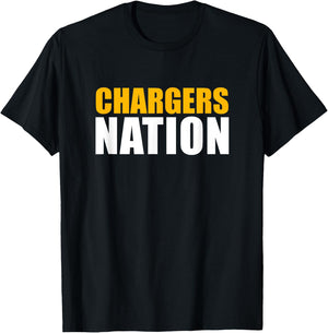 Spotswood Chargers Nation HS T-Shirt - T-Shirt | Black