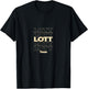 Vintage Lott, Texas Repeating Text T-Shirt - T-Shirt | Black