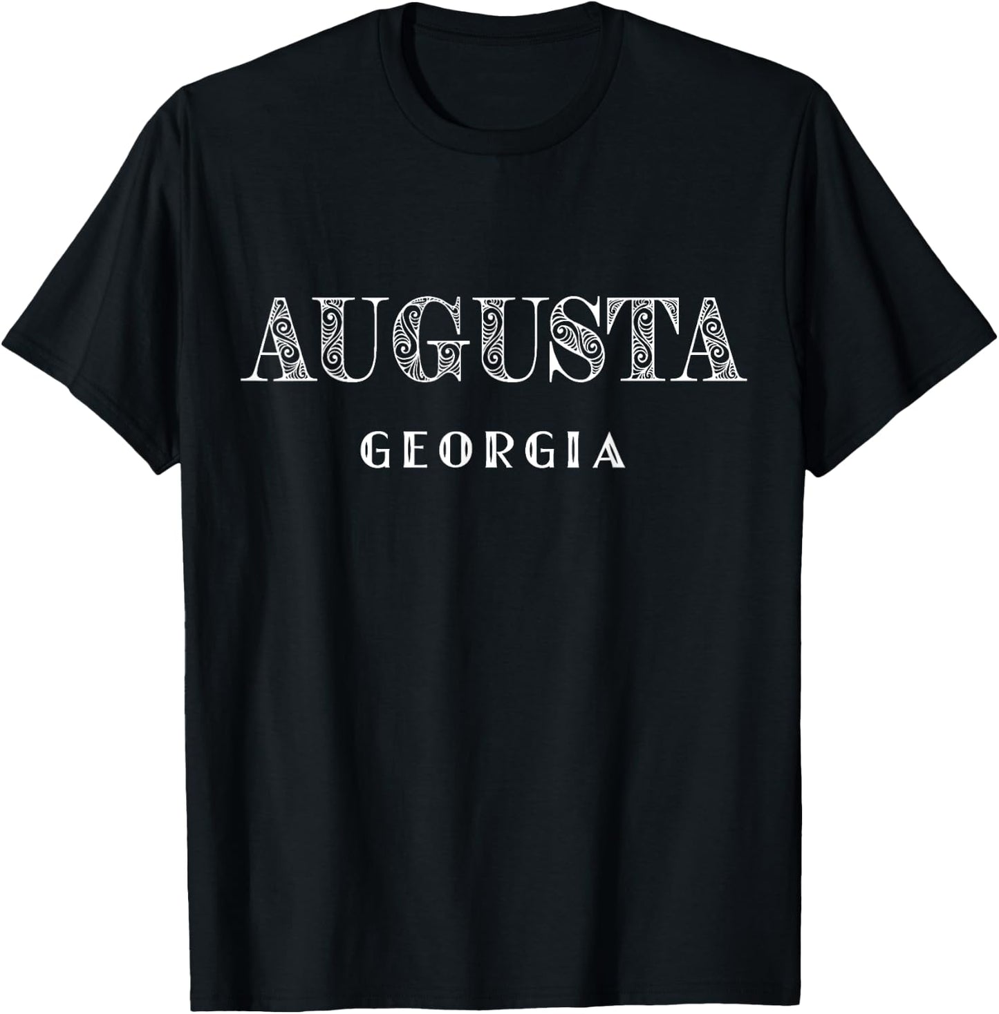 Augusta Georgia T-Shirt - T-Shirt | Black
