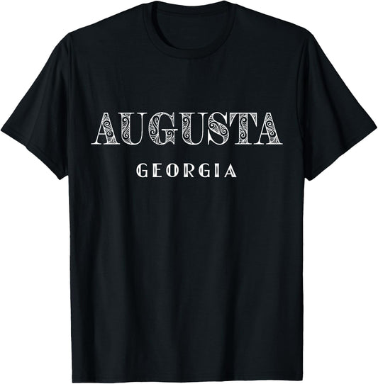 Augusta Georgia T-Shirt - T-Shirt | Black