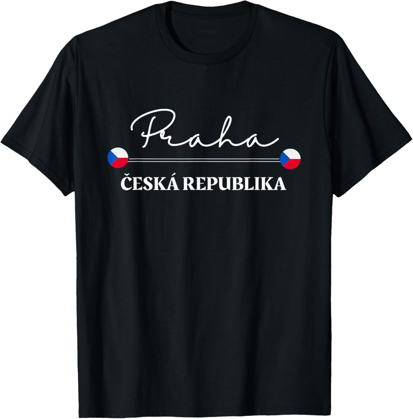Prague Czech Republic Souvenir Prague T-Shirt - T-Shirt | Black
