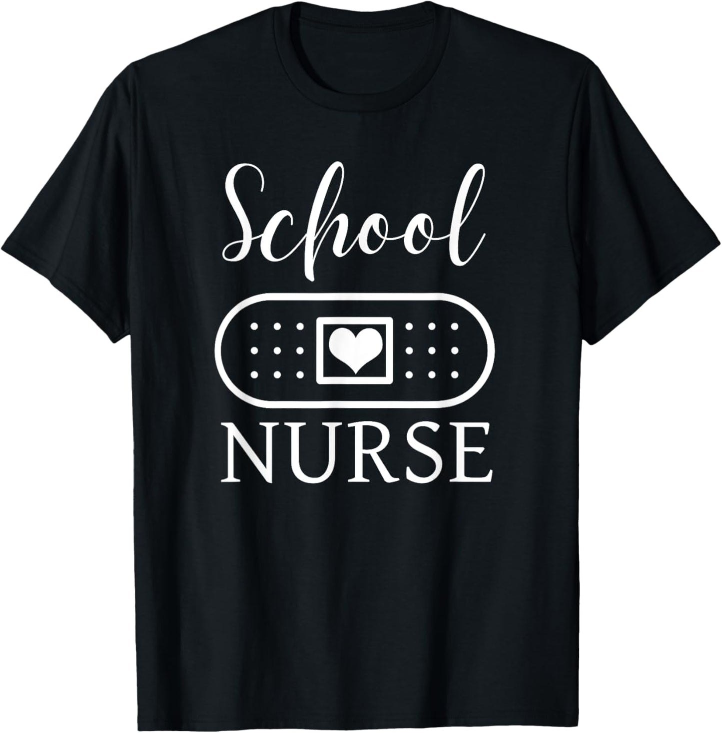 School Nurse Health Office Nurses T-Shirt - T-Shirt | Black