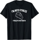 Fitness pie in my mouth funny Thanksgiving gym T-Shirt - T-Shirt | Black